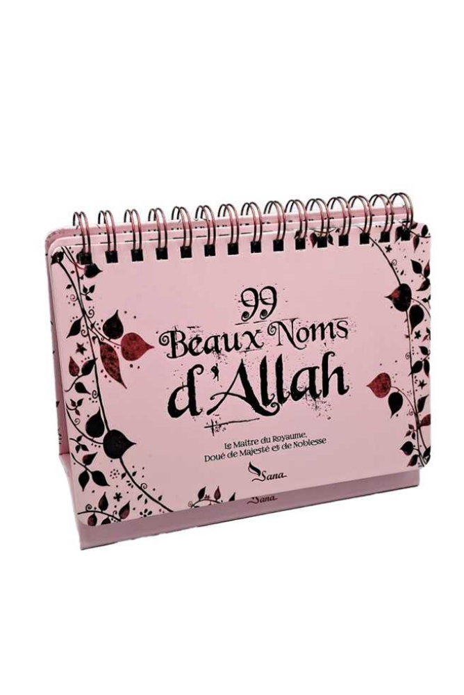 99 schöne Namen Allahs - Rosa Staffeleibuch