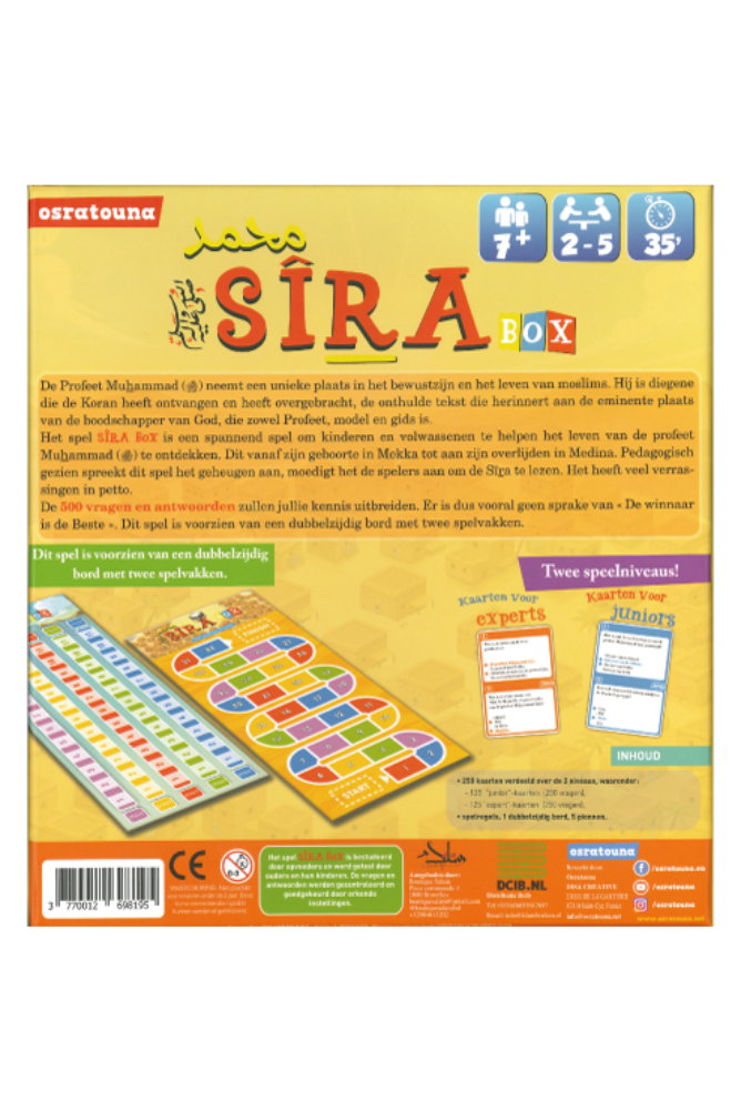 Bordspel SIRA BOX - Die Biographie des Professors Muhammad