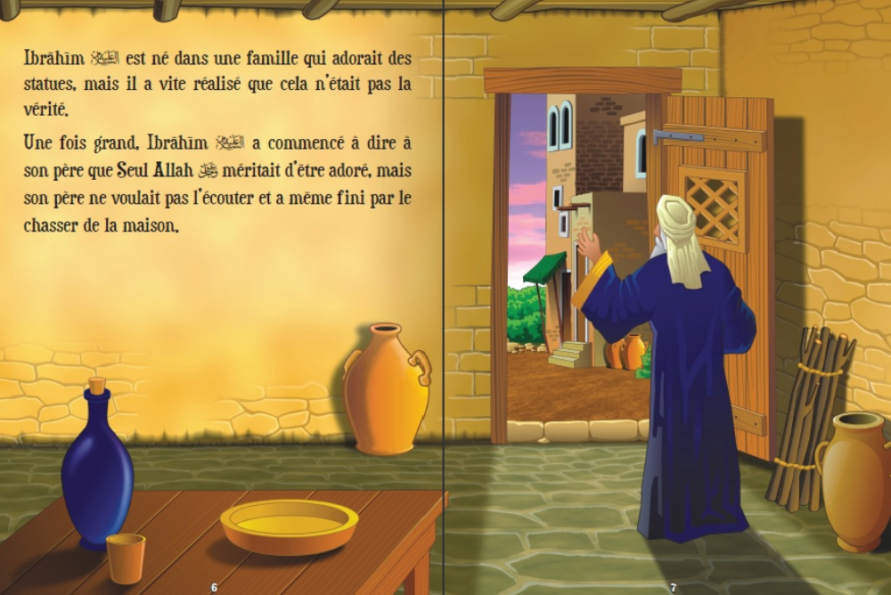 Ibrâhîm en de afgoden - Verhalen van de profeten voor kinderen - Orientica