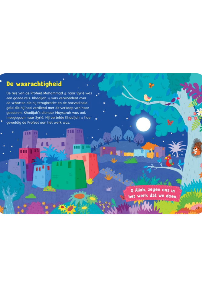 Baby's eerste verhalen over de Profeet Muhammad