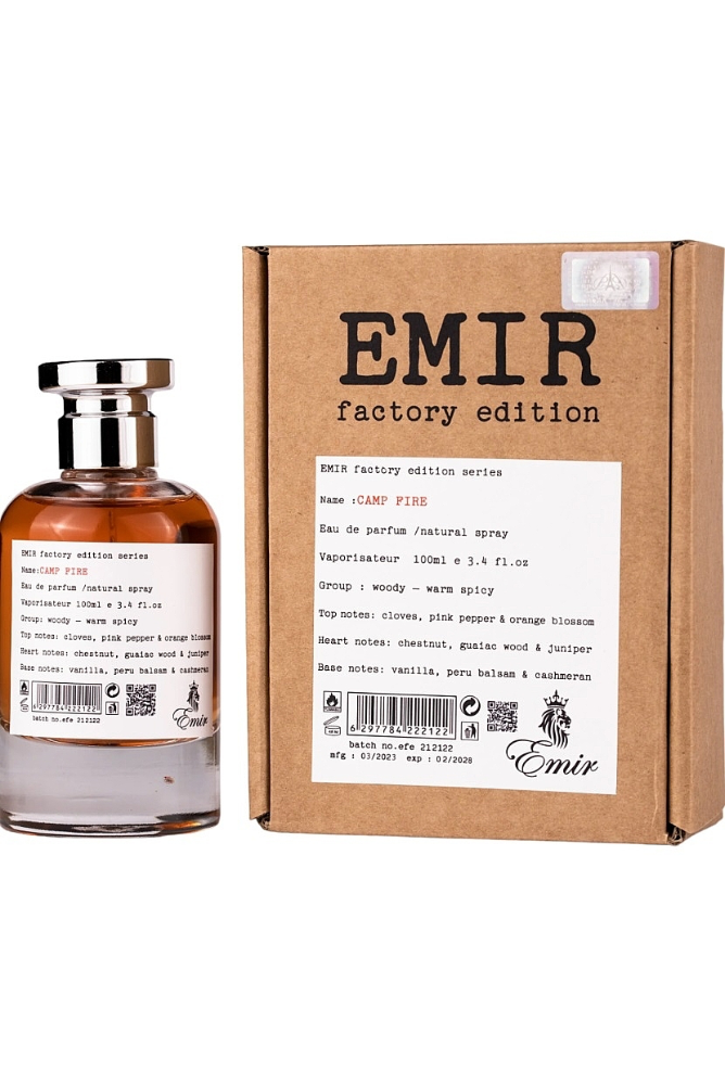 Eau de Parfum Emir - Camp Fire (100ml)