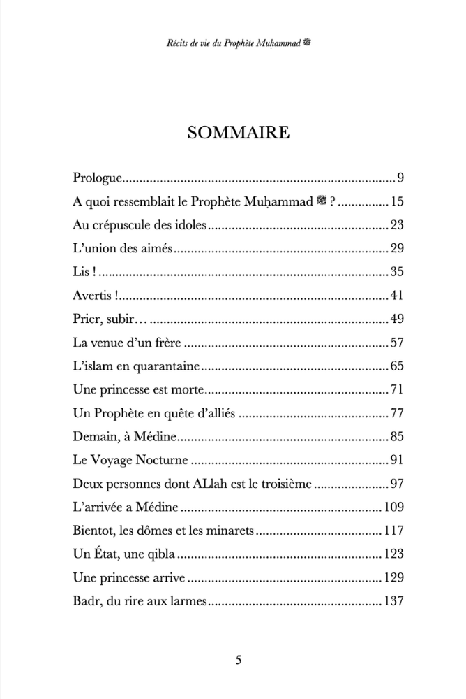 Levensverhalen van Profeet Mohammed (vrede zij met hem)