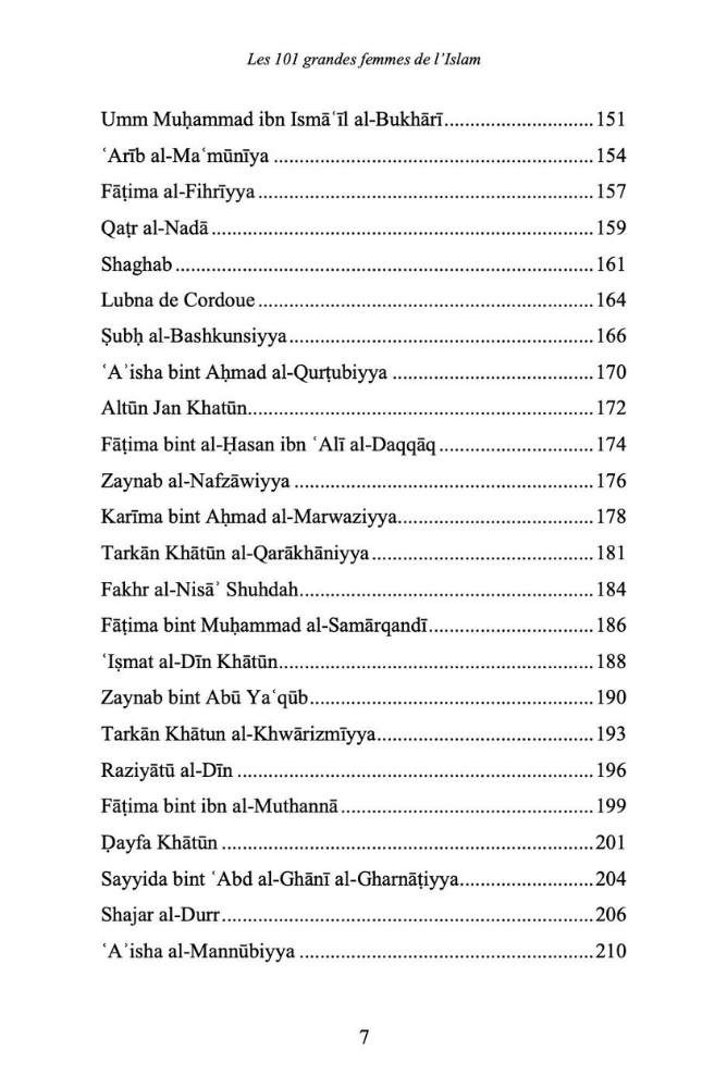 Die 101 großen Frauen des Islam