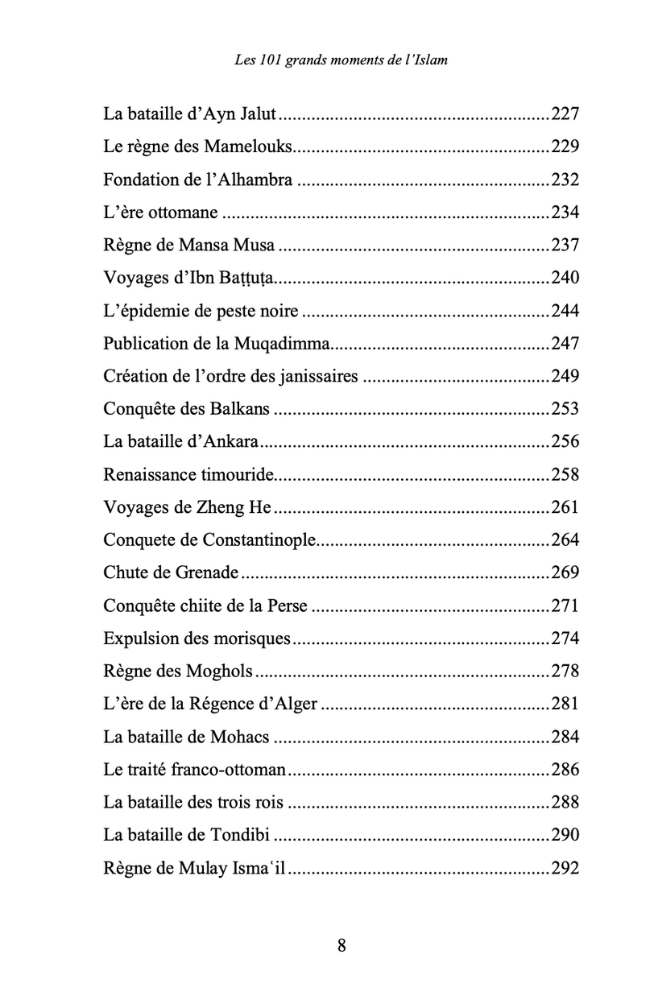 Les 101 grands moments de l'Islam