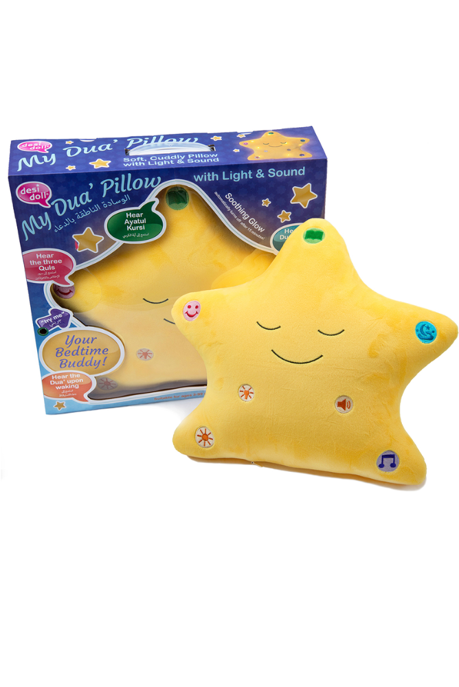 My Dua' pillow - Coussin étoile jaune ( DesiDoll )