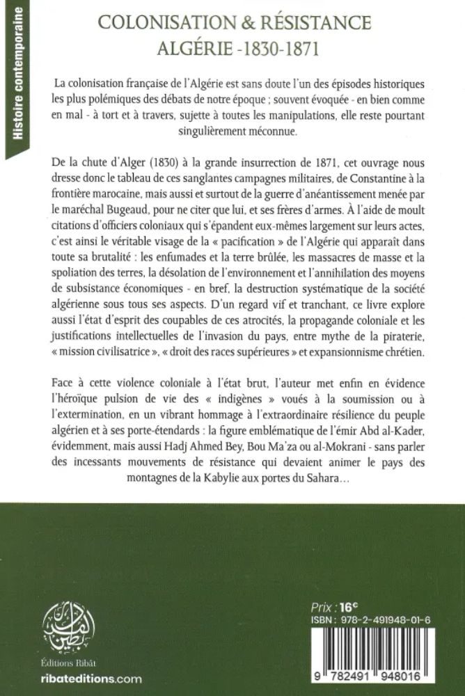 Kolonisierung und Widerstand: Algerien 1830–1871
