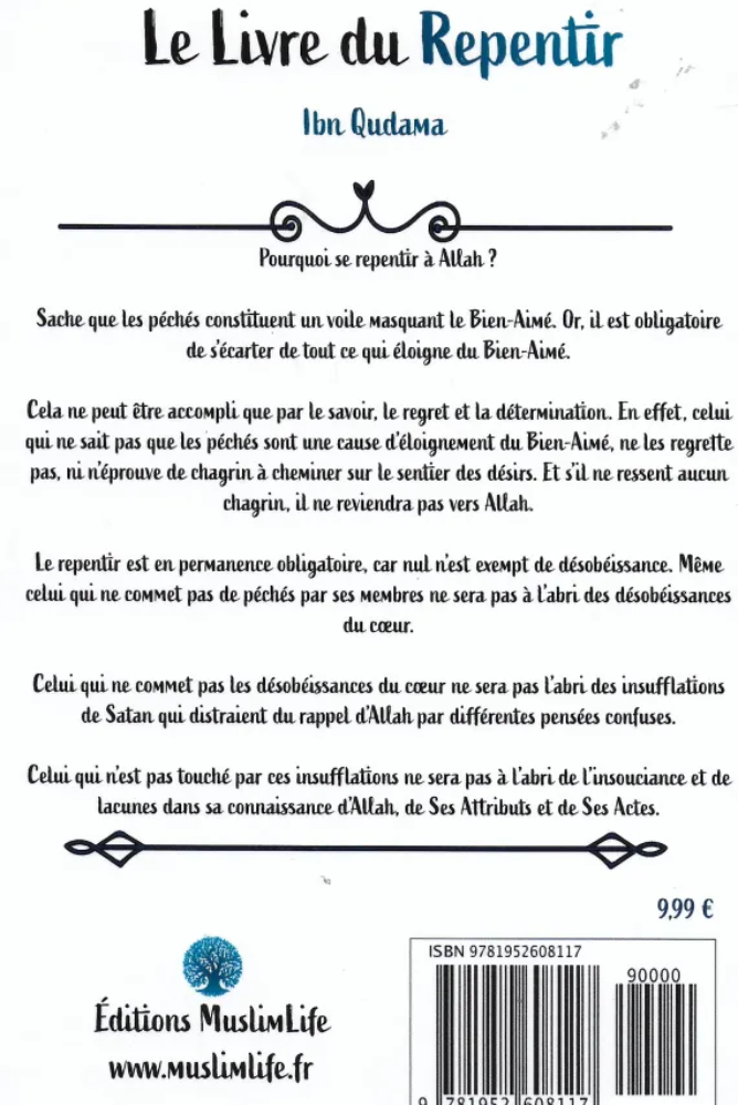 Le Livre du Repentir