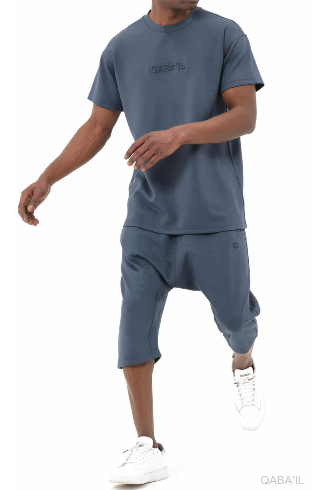 Ensemble Oversized Gris – Qaba’il S25