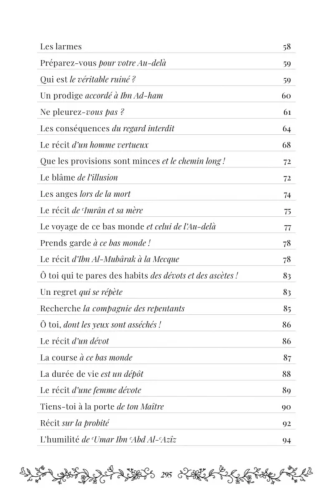 Ma dernière Larme - Ibn Al Jawzi