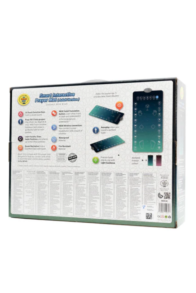 My Salah Mat – Tapis Interactif Adulte | Vert