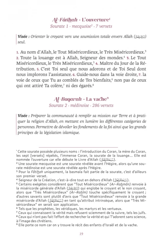 Mon Coran en Français | Beige