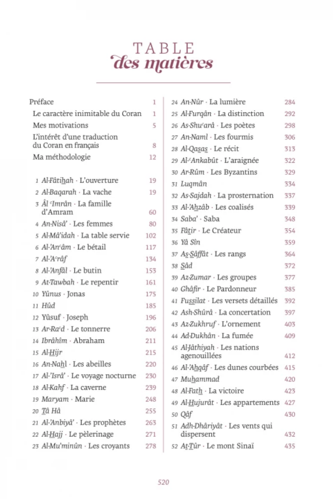Mon Coran en Français | Beige