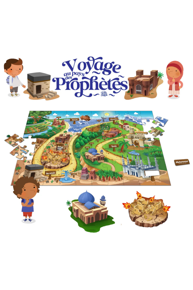 Voyage au pays des Prophètes - Puzzle éducatif