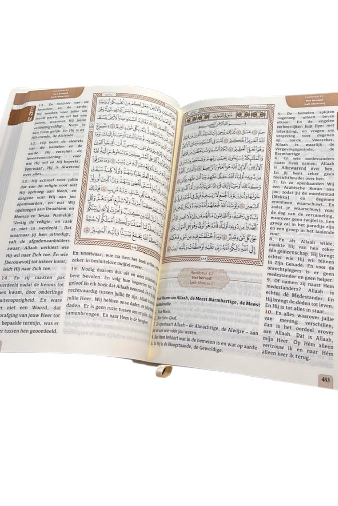 De Nobele Koran met Nederlandse vertaling - Zwart | Mohamed Bendaud