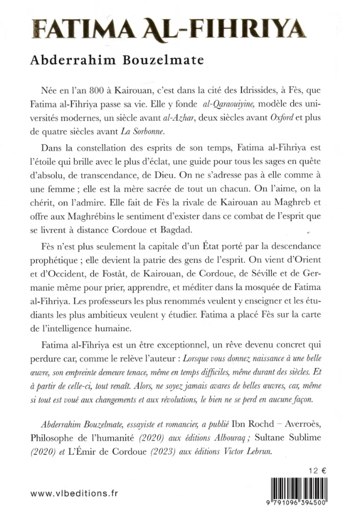 Fatima Al-Fihriya (Abderrahim Bouzelmate)