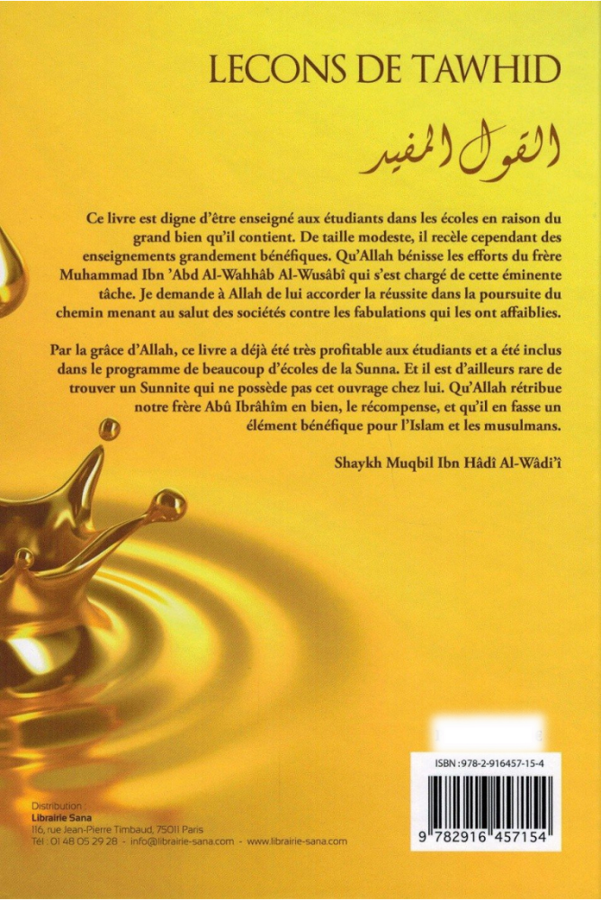 Lessen van Tawheed