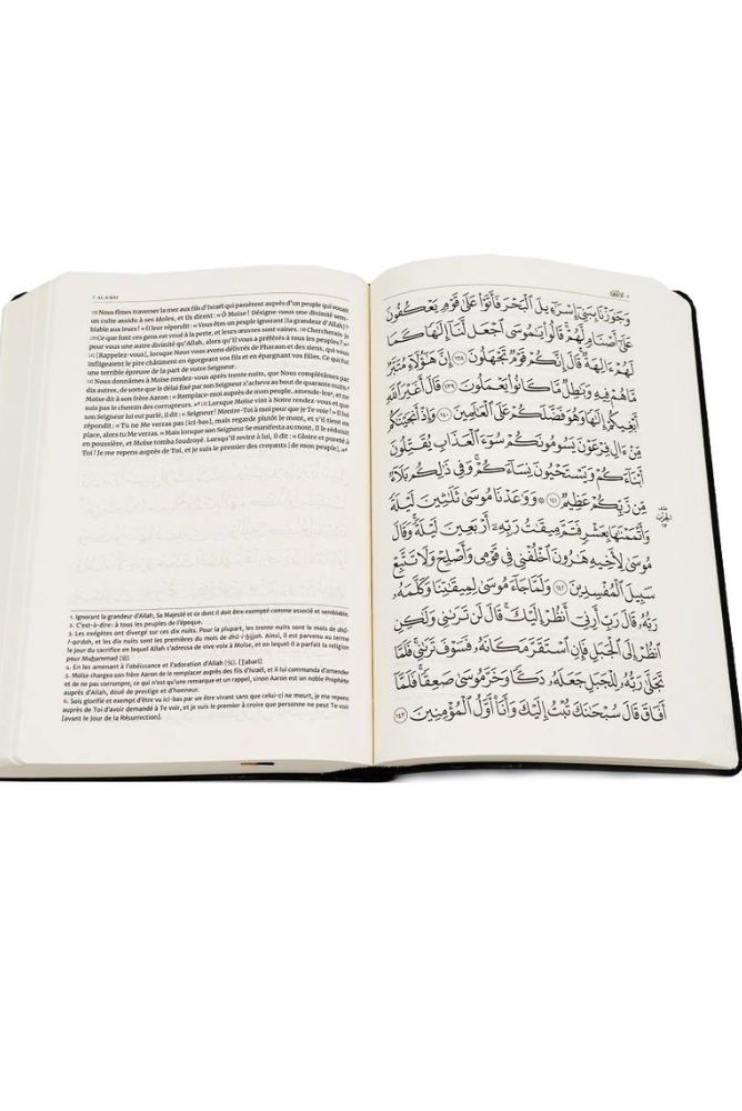 De Koran en de vertaling van de betekenissen van de verzen (Arabisch-Frans)