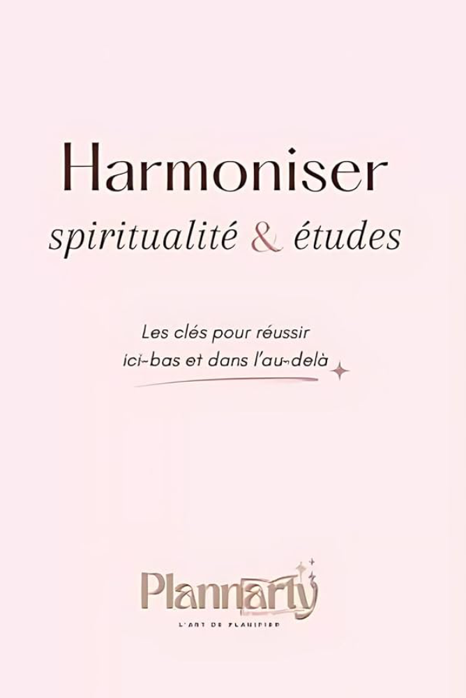 Harmoniser-Spiritualité & Études | Plannarty