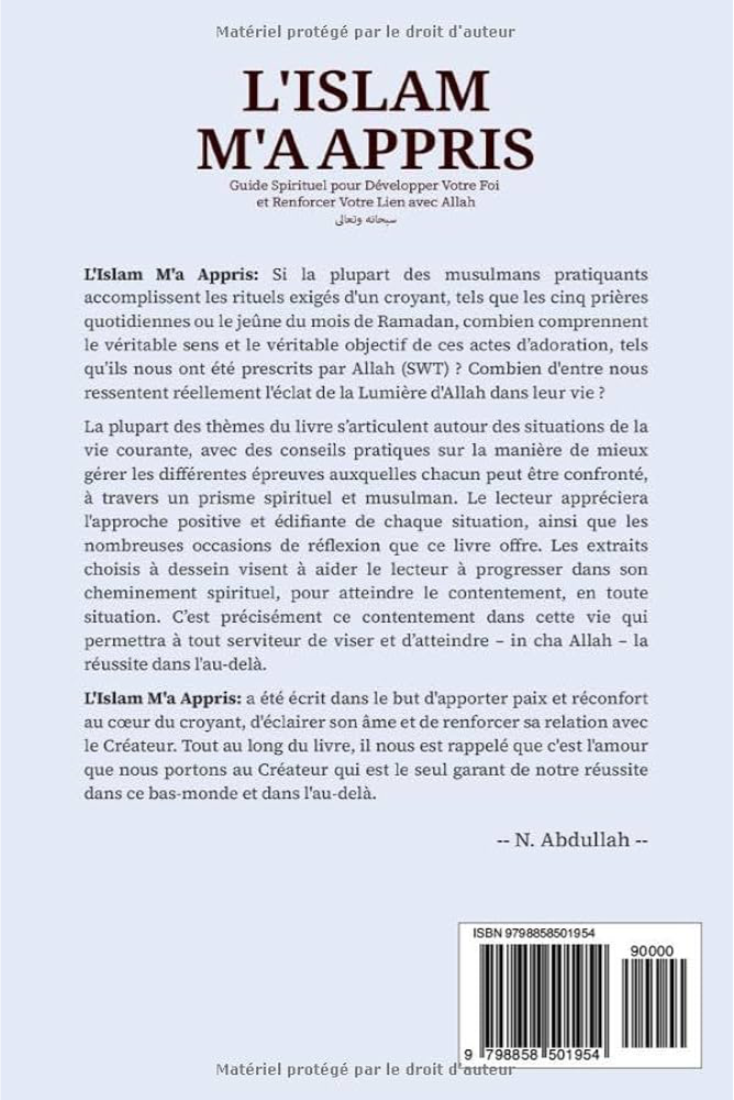 L’Islam m’a appris | Naima Abdullah