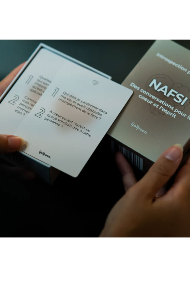 Qalbeen Cartes NAFSI | Introspection personnelle