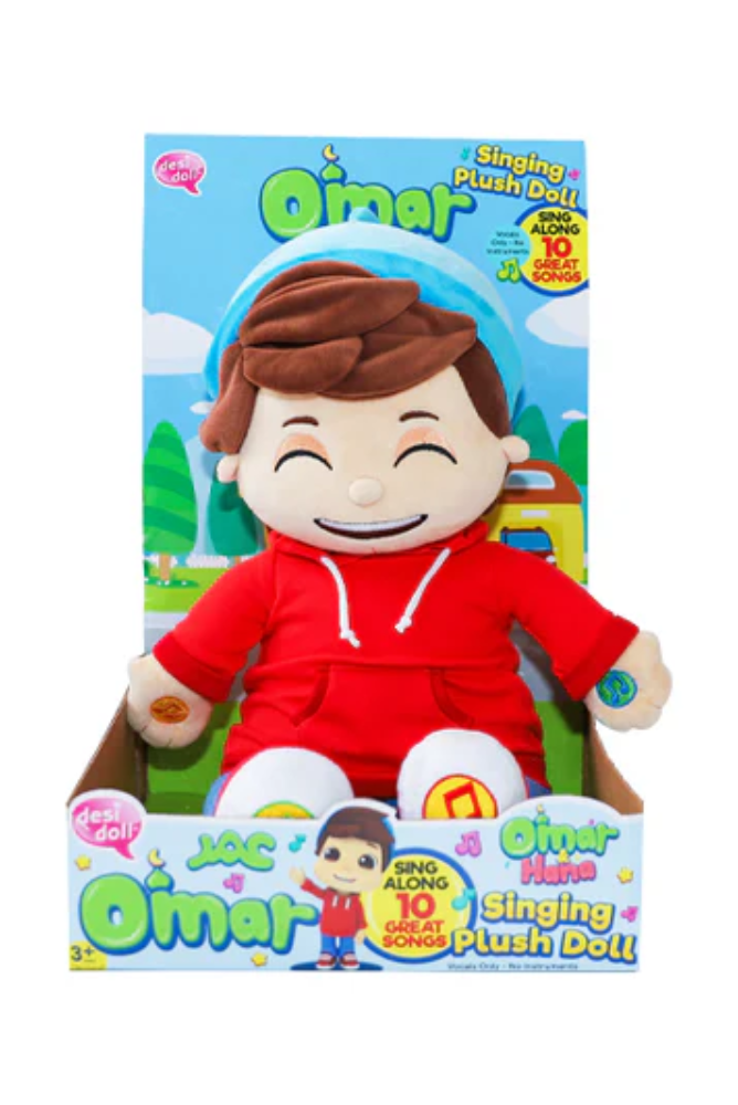 Peluche chantante Omar – Série malaisienne à succès "Omar et Hana"