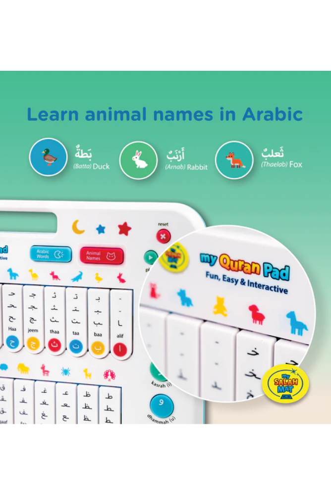 Apprends l’Arabe et le Coran – My Quran Pad Interactif