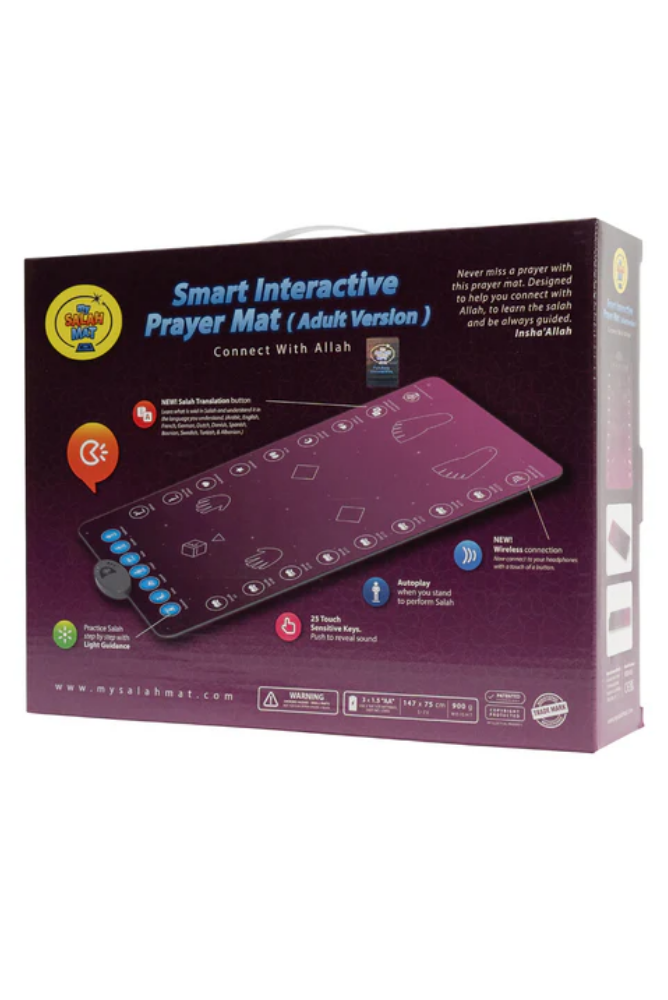 My Salah Mat - Tapis interactif Adultes | Rose