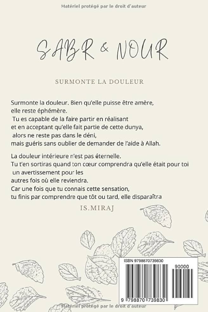 Sabr & Nour - Surmonte la douleur