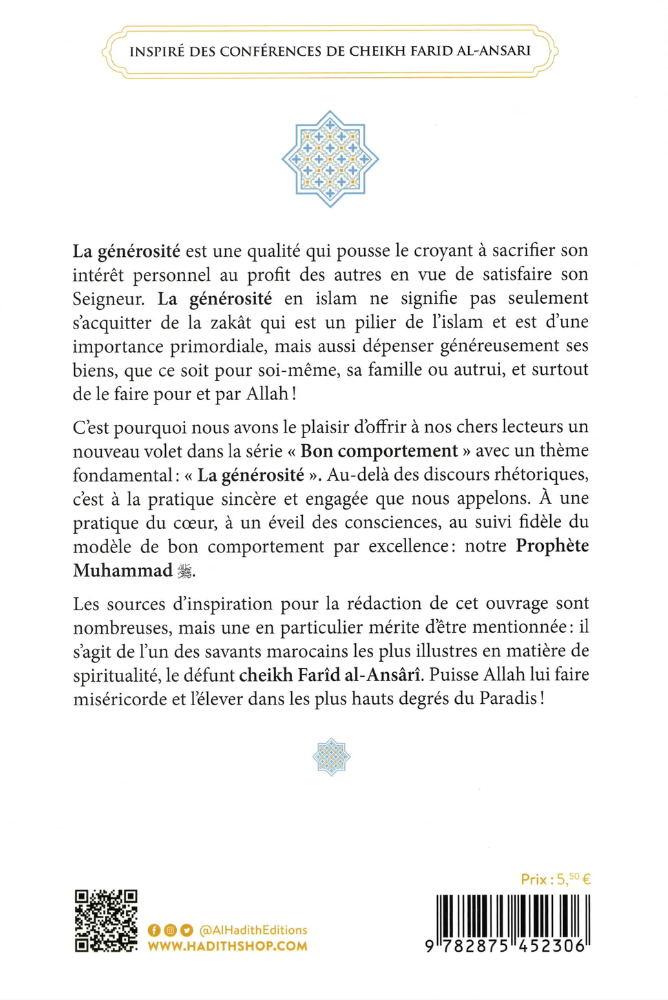La générosité